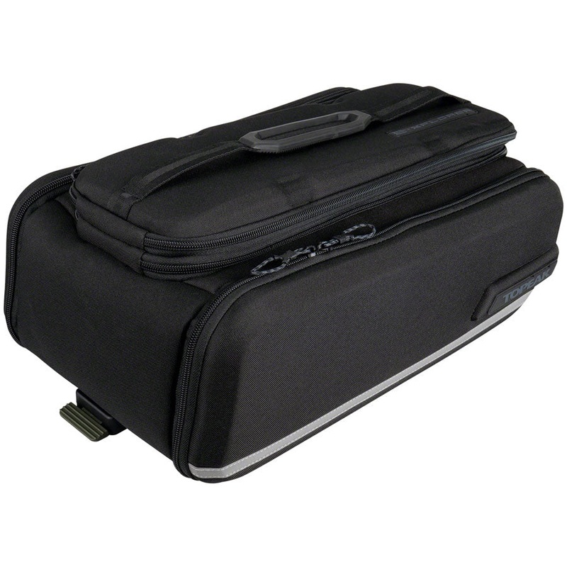 Topeak E-Xplorer Trunk Bag – With MTX QuickTrack 2 Mount – 26L, Black