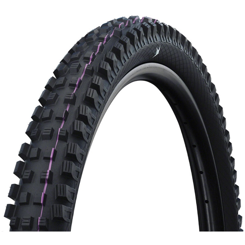 Schwalbe Magic Mary Tire – 29 x 2.50 Tubeless Folding BLK Evolution Line Trail Pro Addix Ultra Soft Radial