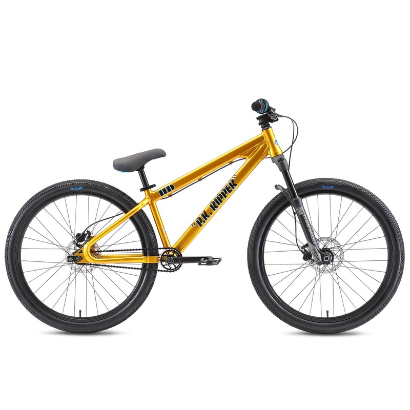 SE Bikes DJ Ripper HD 26″ BMX Freestyle Bike-Solid Gold