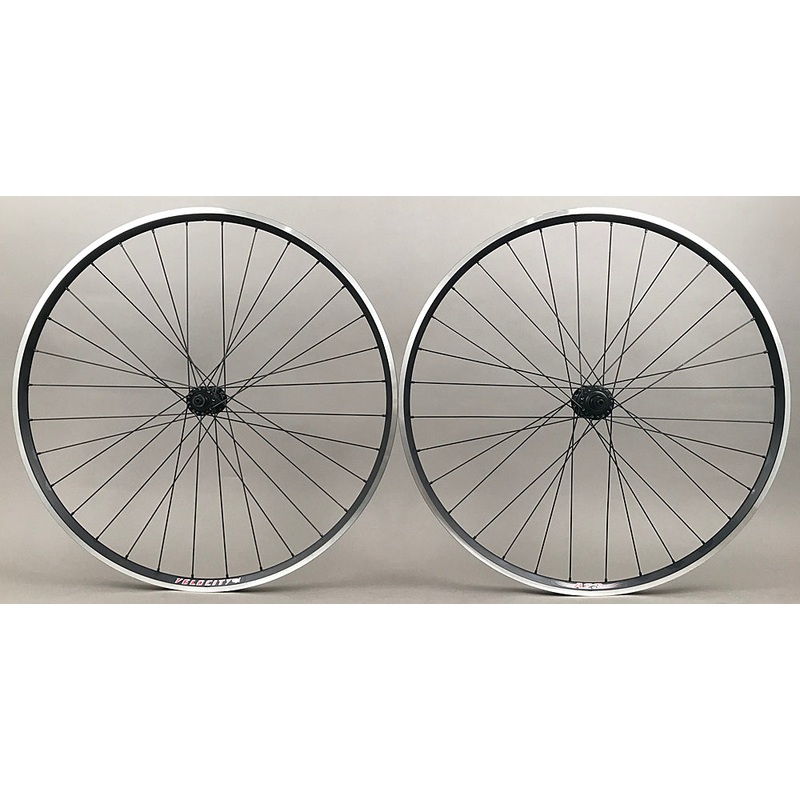Velocity A23 700c Rims Miche Primato Hubs Road Bike Black Wheelset Rim Brake
