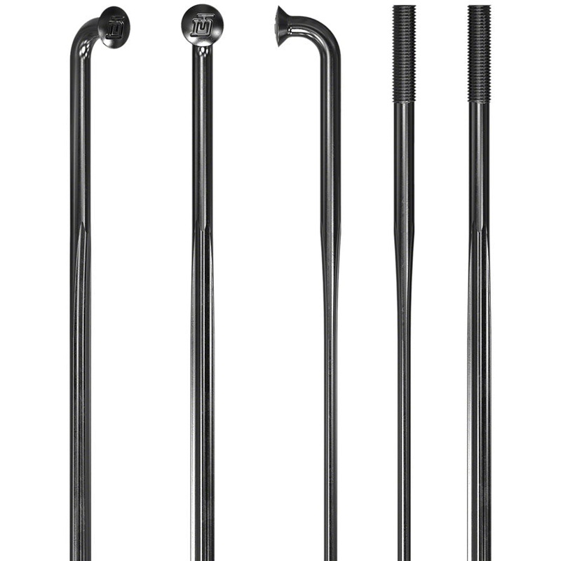 DT Swiss Revolite Spokes – 2.0/1.3/2.3 284mm J-bend Black Box of 20