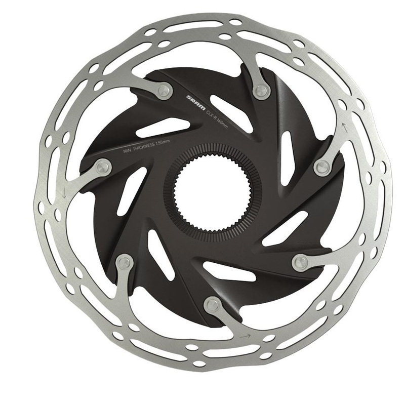SRAM CenterLine XR Disc Brake Rotor – 160mm Center Lock 1.85mm Lockring Sold Separate