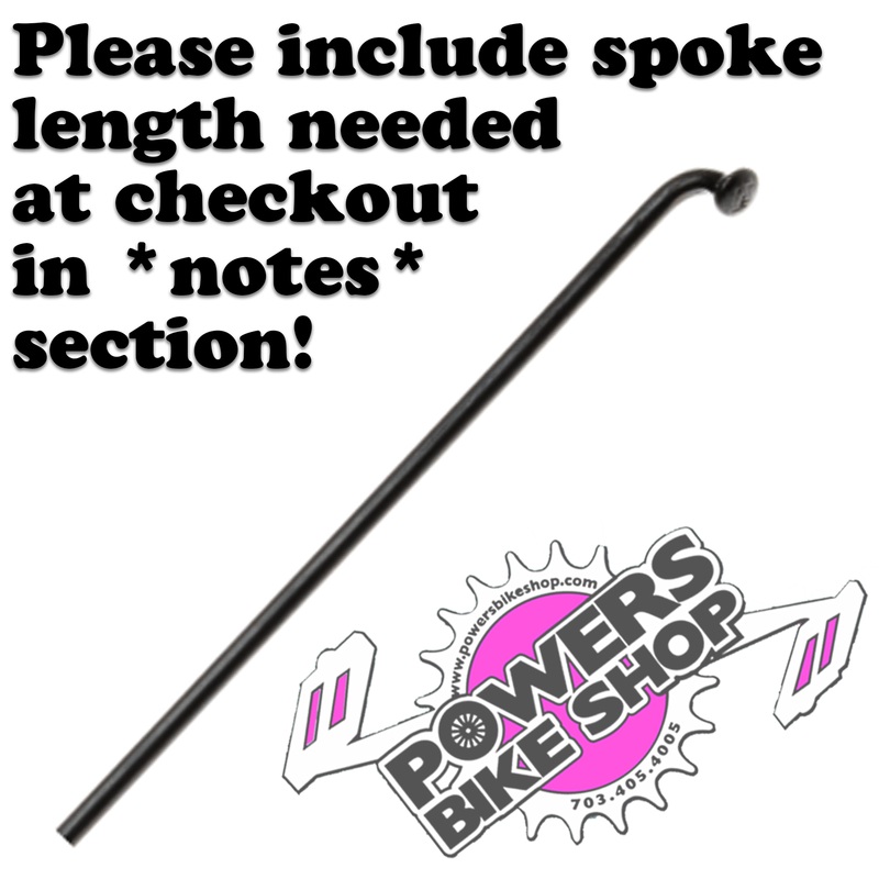 DT Swiss Champion Spokes Black pack of 56