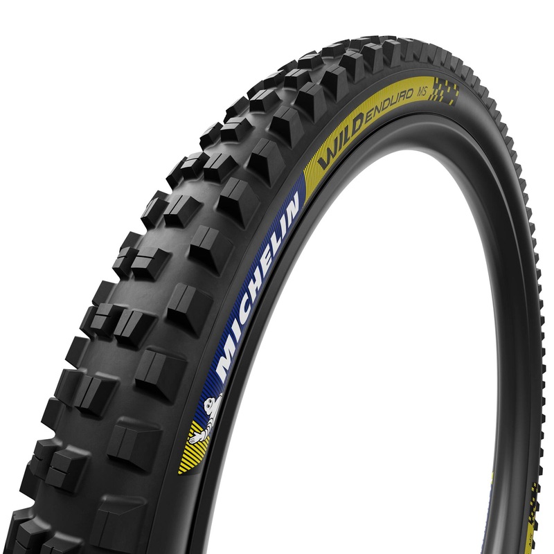 Michelin Wild Enduro MS Racing 27.5×2.40″ Tubeless E-Bike Enduro Tire with Magi-X Compound, Gravity Shield Casing, Puncture Protection, Soft Terrain Grip
