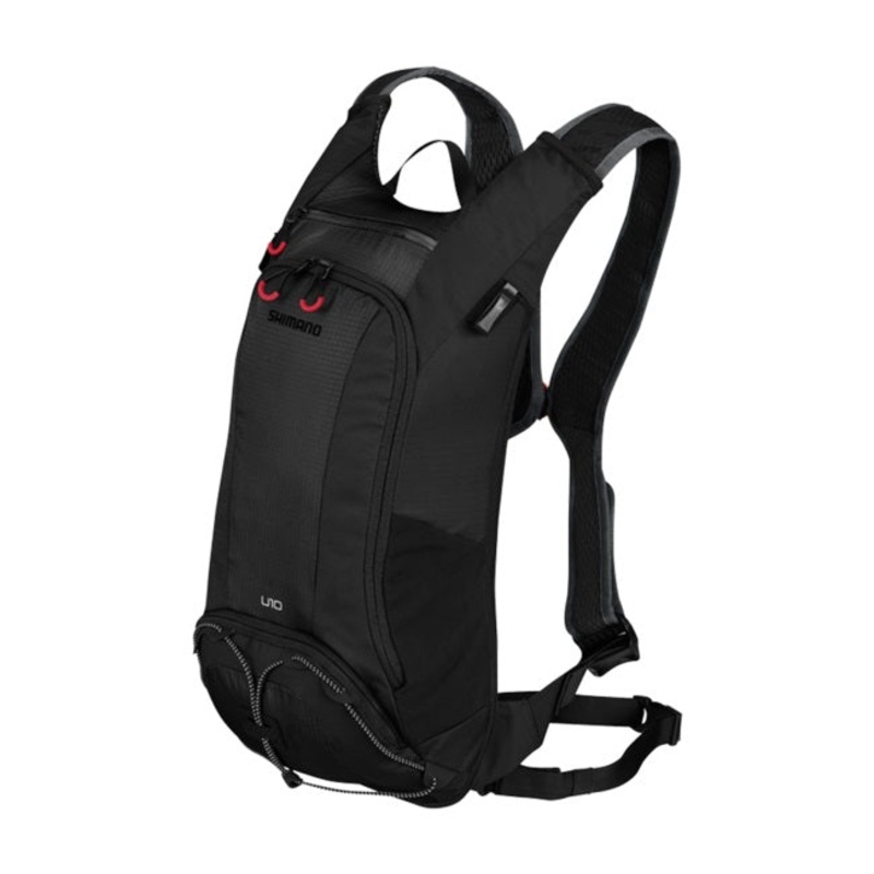 SHIMANO UNZEN 10 TRAIL DAYPACK W/HYDRATION 10L BLACK HYDRATION PACK