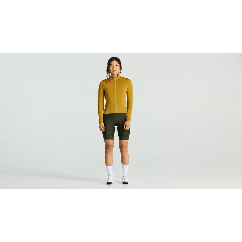 Specialized prime powergrid jersey ls wmn harvest gold xxs