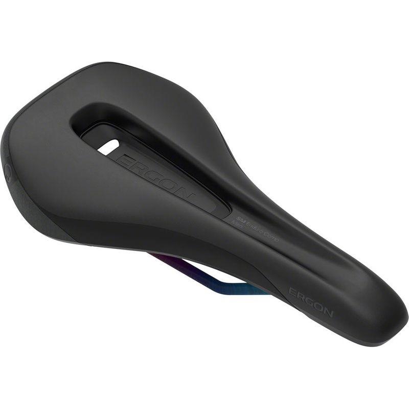 Ergon SM Enduro Comp Saddle – Stealth/Oilslick Mens Small/Medium