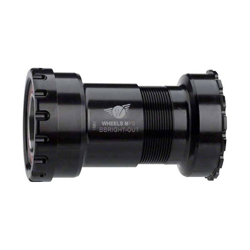 Wheels Manufacturing BBRight–>Outboard ACB SRAM BB Shell: 79mm Dia.: 46mm Axle: 24/22mm ACB Black BBRIGHT-OUT-9