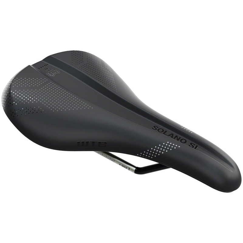 WTB Solano SL Saddle – Titanium, Black, Wide, Fusion Form