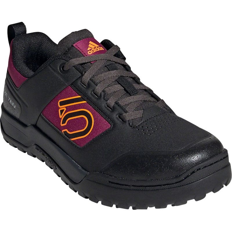 Five Ten Impact Pro Flat Shoes – Women’s Core Black / Signal Orange / Power Berry 7
