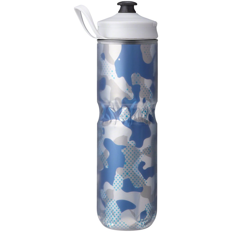 Hydrapak Polar Sport Contender Insulated Water Bottle – 24oz Blue