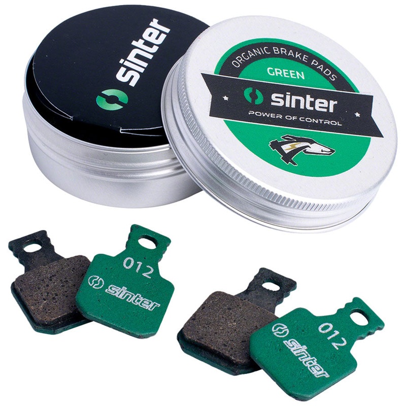 Sinter Green s2032 Compound Organic Disc Brake Pads – Magura, Sinter Type 012, One Pair