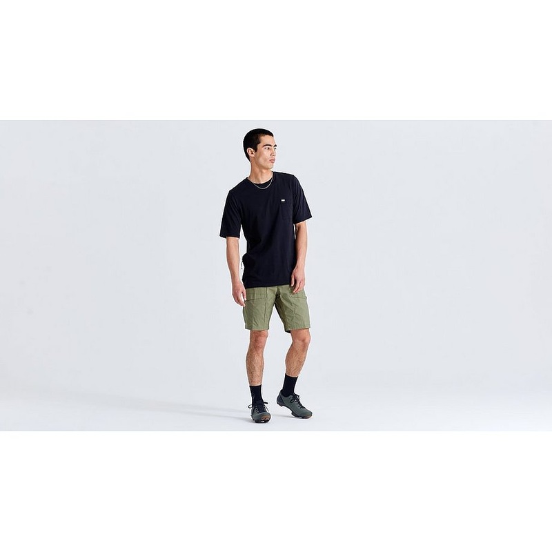 Specialized s/f cotton pocket tee ss men black l