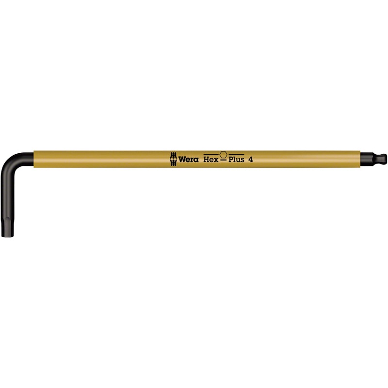 Wera 950 SPKL L-Key Hex Wrench – 4mm, Yellow