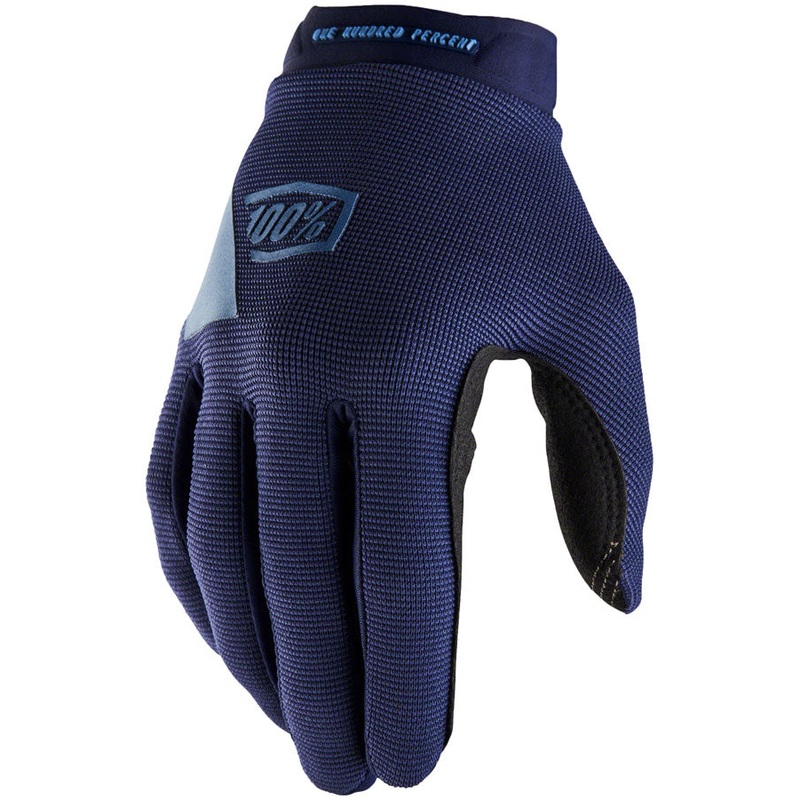 100% Ridecamp Gloves – Navy/Slate Full Finger Womens Small