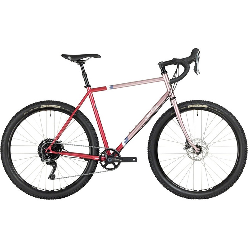 All-City Gorilla Monsoon Bike – 650b Steel GRX Hotberry Rhubarb 58cm