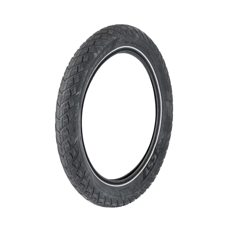 CST Big Boat 20″ x 4.0″ Bicycle EBike Tire w/Reflective Stripe Fat Bike Street Tire