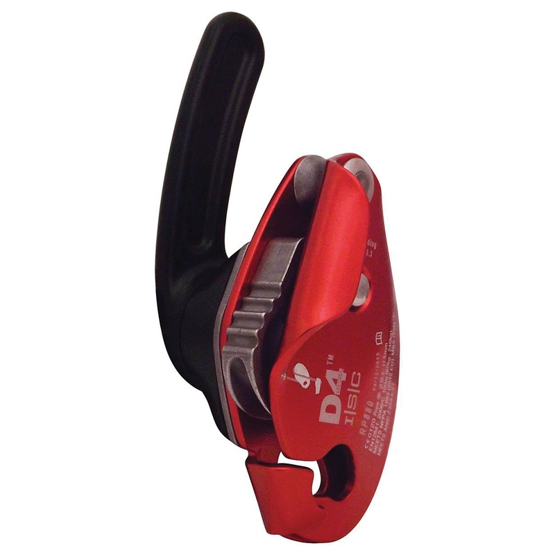 Industrial NFPA & ANSI Certified ISC D4 Work Rescue Descender for Rope Sizes 10.5-11.5mm | Precise Cam Control & High-Performance Engineering