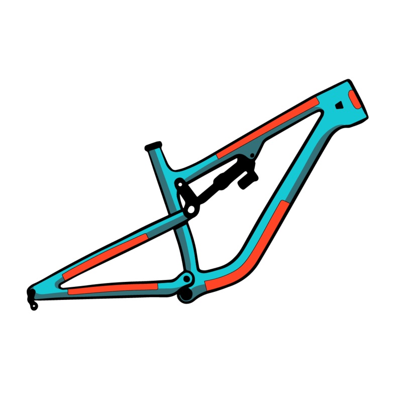 RideWrap Essential Protection – MTB Frame Kit