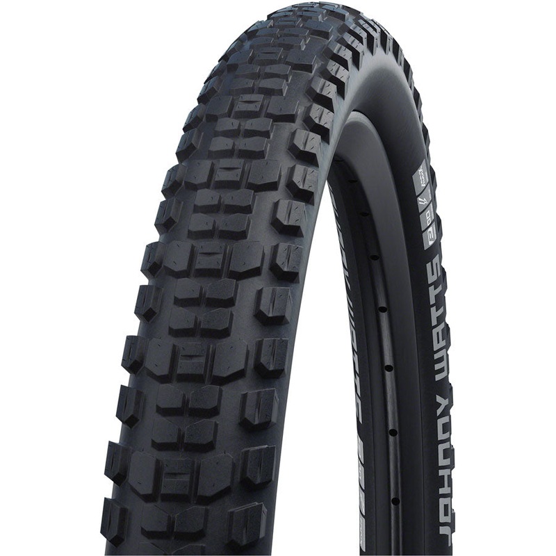 Schwalbe Johnny Watts Tire – 27.5 x 2.35, Clincher, Folding, Black, Performance, RaceGuard, Addix, Double Defense