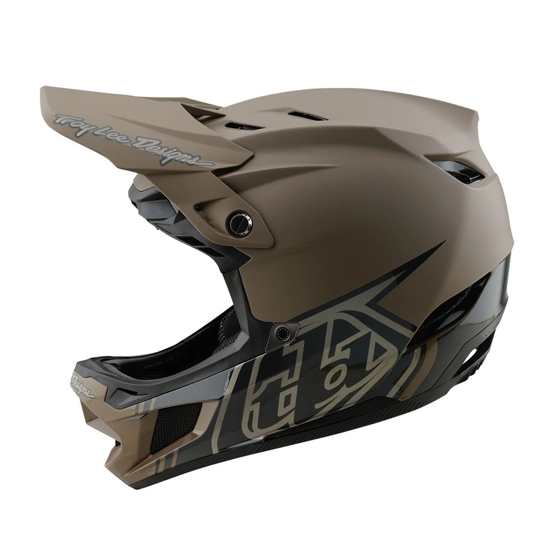 Troy Lee Designs D4 Composite Full Face Helmet – Stealth – Caper