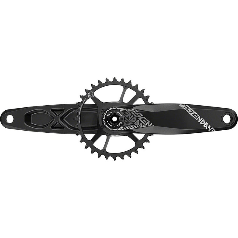 TruVativ Descendant 6K Aluminum Eagle Crankset – 170mm 12-Speed 32t Direct Mount DUB Spindle Interface BLK