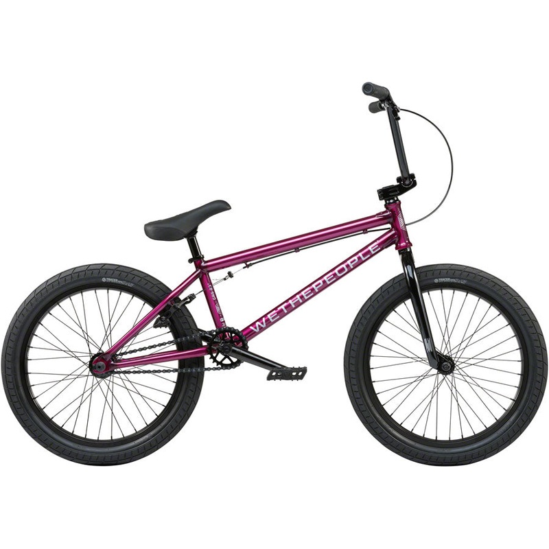 We The People CRS FC BMX Bike – 20.25″ TT Translucent Berry Blast