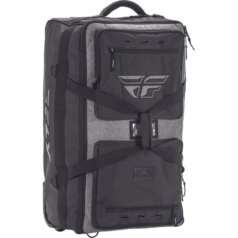 Fly Racing Tour RollIng Luggage Bag-Black/Gray