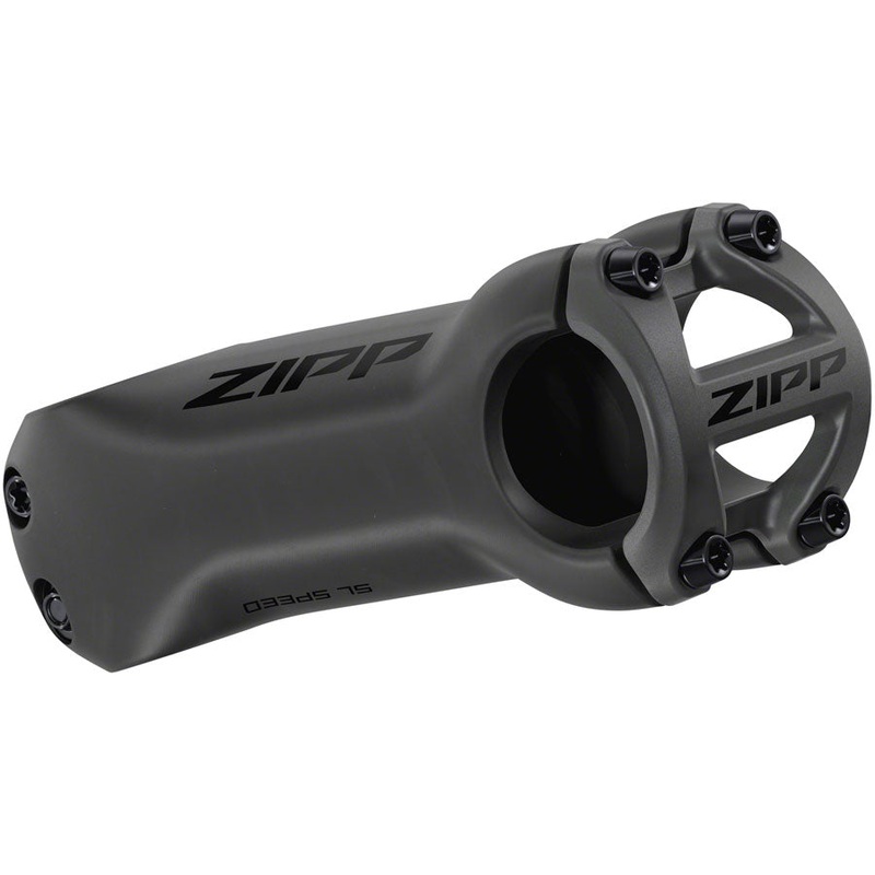 Zipp SL Speed Stem – 80 mm, 31.8 Clamp, +/-6, 1 1/8″, Matte Black, B2