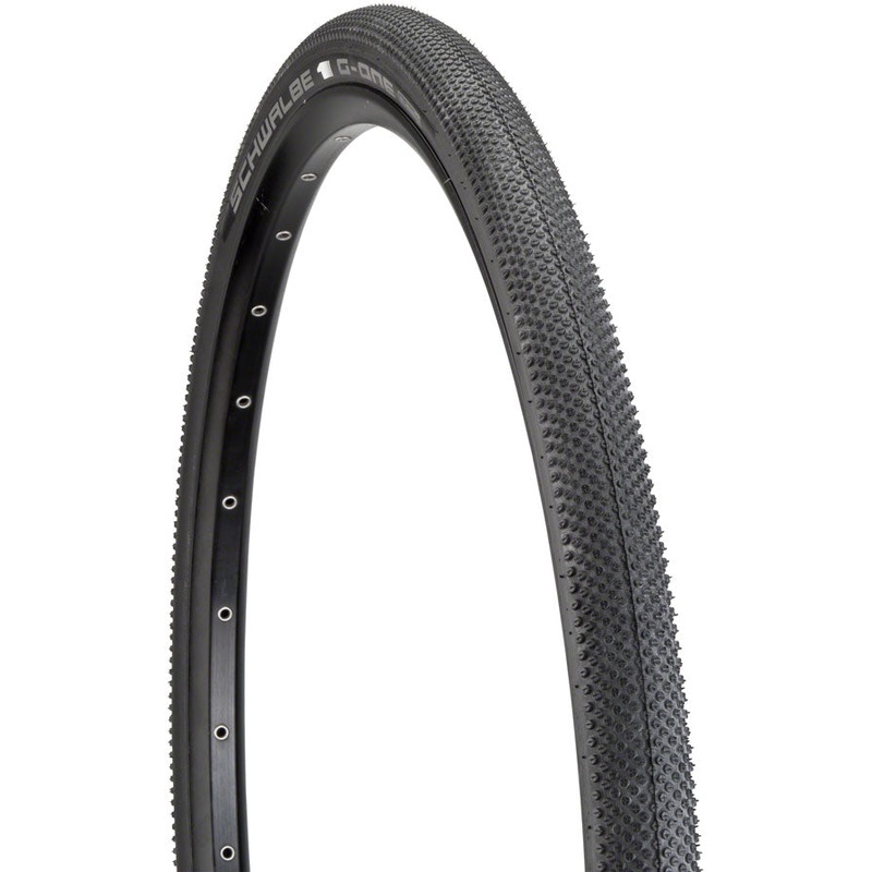 Schwalbe G-One Allround Tire – 27.5 x 1.5 Tubeless Folding BLK Evolution Addix SpeedGrip SuperGround