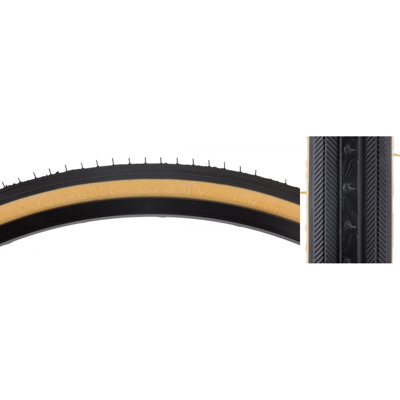 Sunlite Road Raised Center 27×11/4 Wire 90 Black/Gum Reflective Road Tire