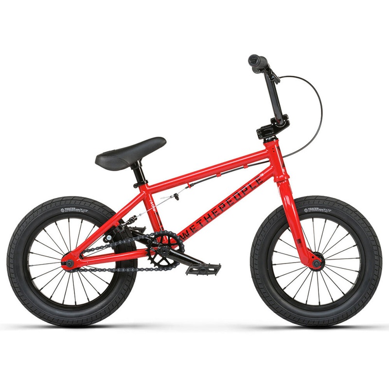 We The People 2023 Riot 14″ BMX Freestyle Bike-Red