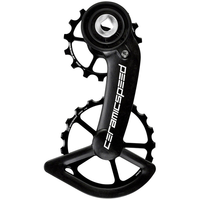 CeramicSpeed OSPW Pulley Wheel System SRAM Red/Force AXS – Alloy Pulley Carbon Cage BLK