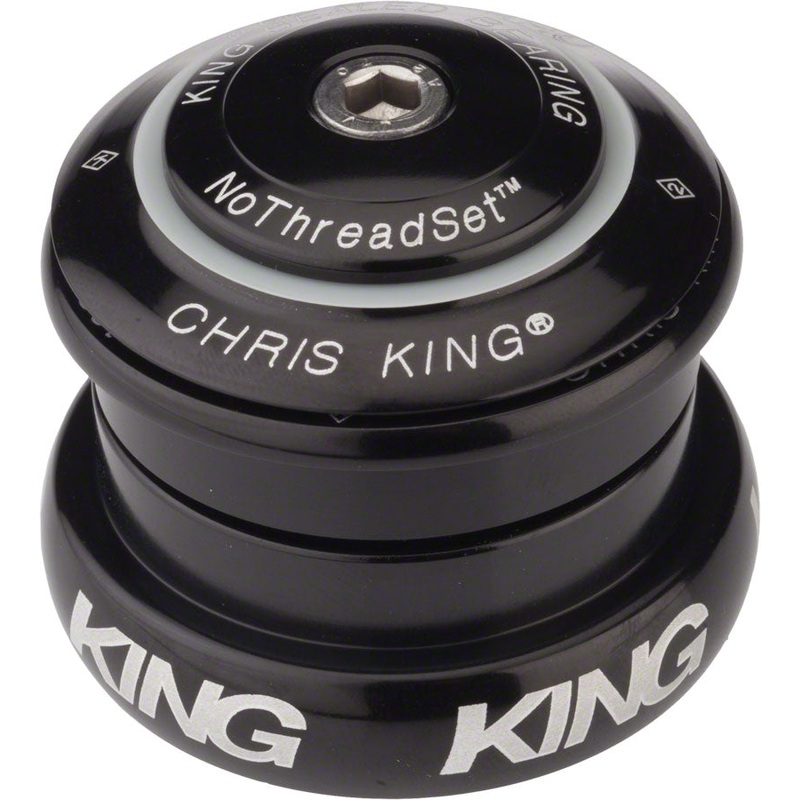 Chris King InSet i8 Headset – 1-1/8 – 1-1/4″ 44/44mm Black