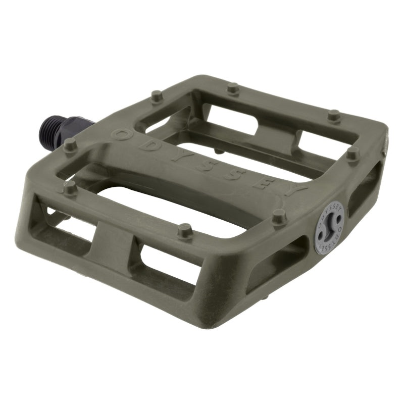 Grandstand PC V2 9/16` Army Green Composite 105x108mm