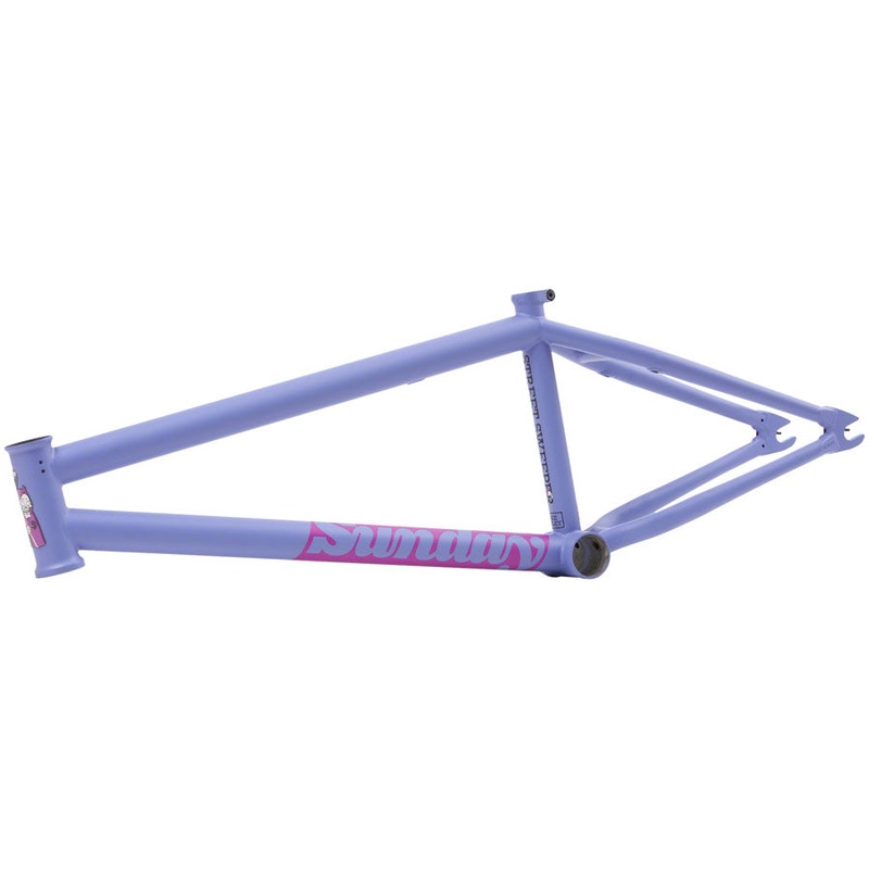 Sunday Street Sweeper BMX Frame – 20.75″ TT Blue/Lavender
