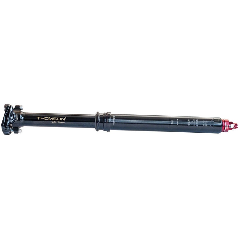 Thomson Covert Elite Dropper Seatpost – 31.6, 100mm, Black, Internal