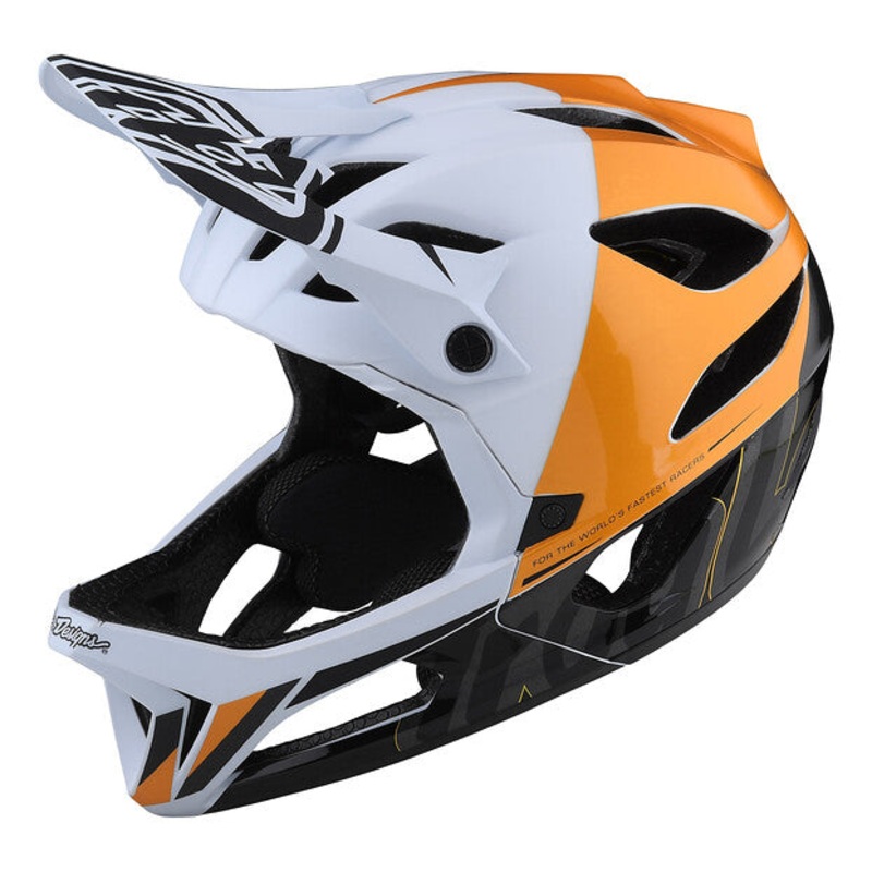Troy Lee Designs Stage MIPS Full Face Helmet – Nova – Honey – 2022