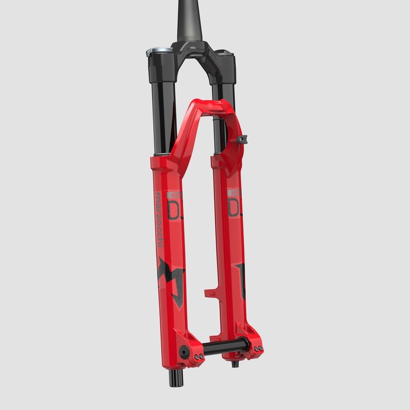 2025 Marzocchi Bomber DJ – 26″ – Gloss Red