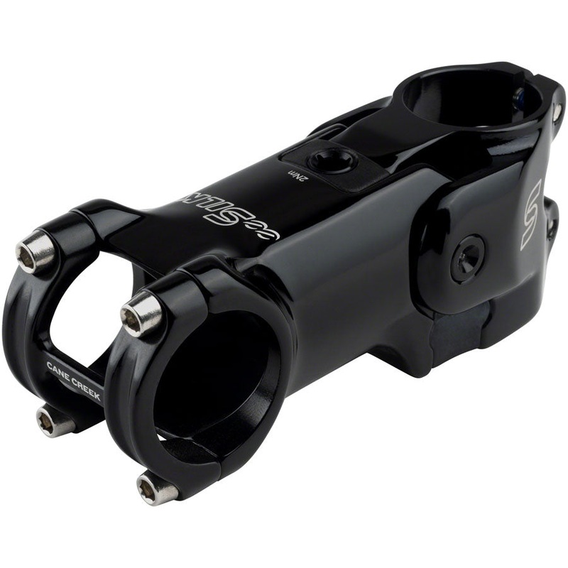 Cane Creek eeSilk Stem –  without Compliance Switch, 90mm, 31.8mm, -6, 1 1/8″, Alloy, Black