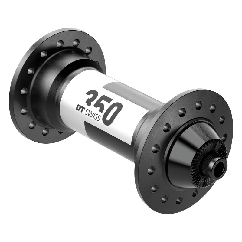 DT Swiss 350 Front Hub – QR x 100mm Rim Brake Black 24H