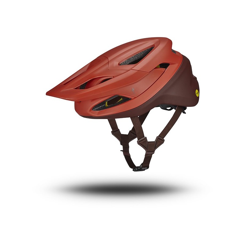 Specialized camber helmet redwood / garnet red l