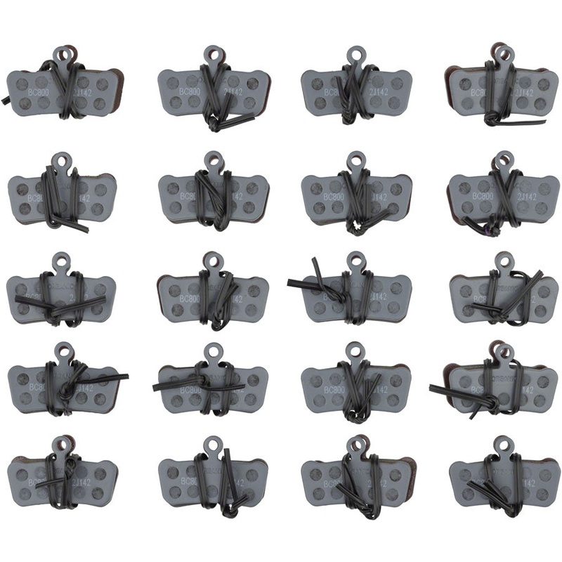 SRAM Disc Brake Pads – Organic Compound Steel Backed Powerful For Trail Guide G2 Box/20 Pair