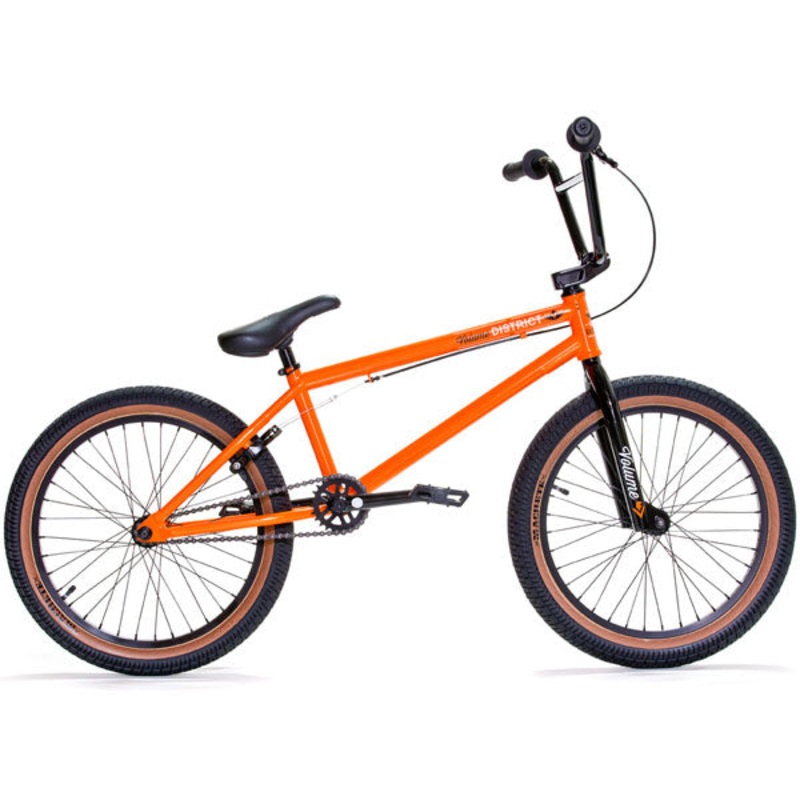 Volume District BMX Bike-20″-Gloss Orange/Black