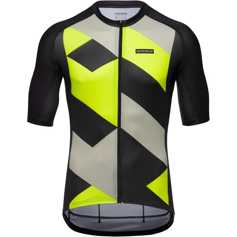 Gorewear Spirit Signal Jersey – Black/Yellow Mens X-Large