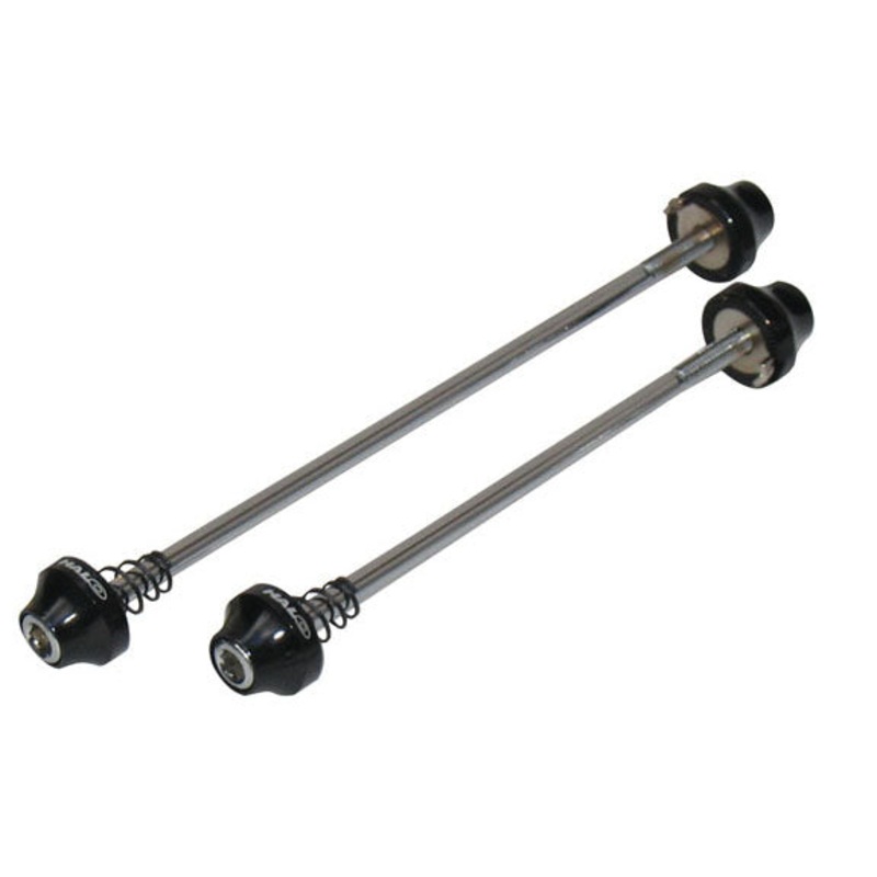 Halo Hex Key Wheel Skewers F/R Black