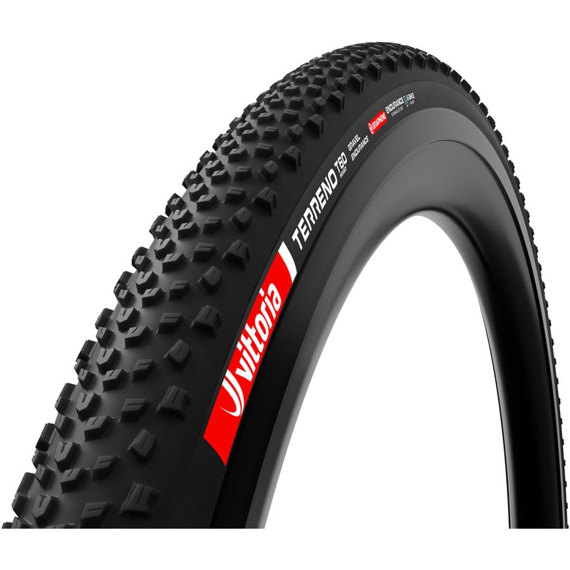 Vittoria Terreno T60 Mixed Tire – 700 x 45 Tubeless Folding BLK Gravel Endurance Graphene G2.0