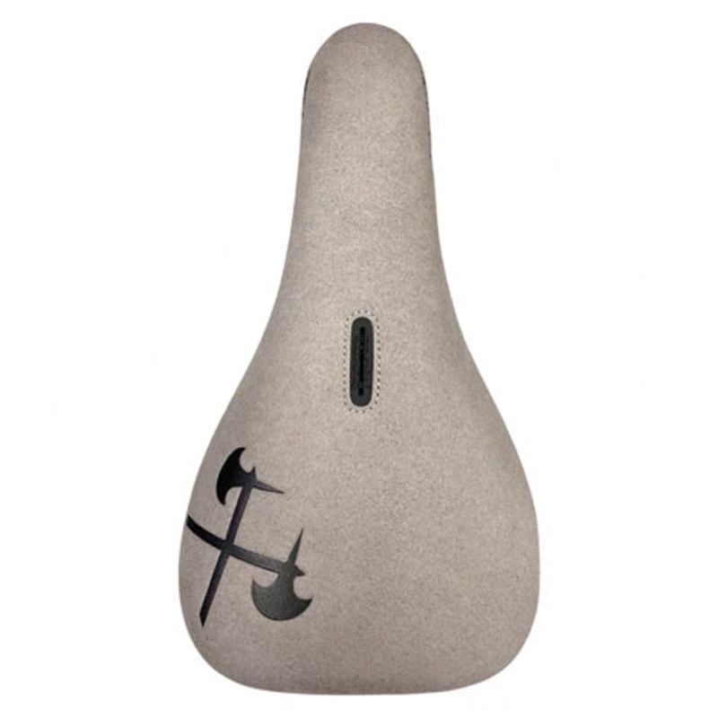 Demolition Axes Embossed Seat – Grey, Slim Padding