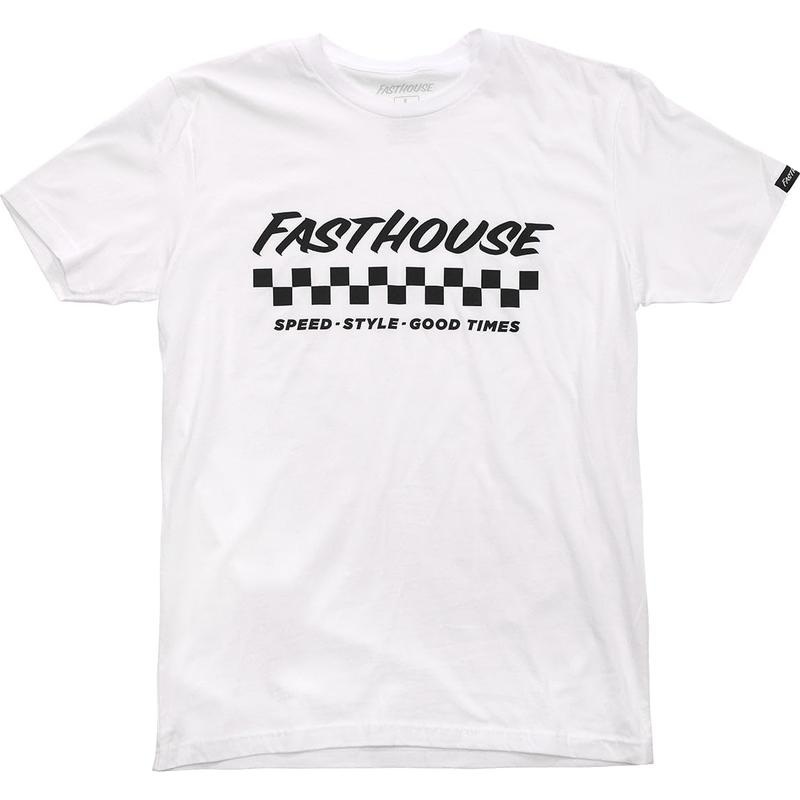 Fasthouse Apex SS Tee White Large