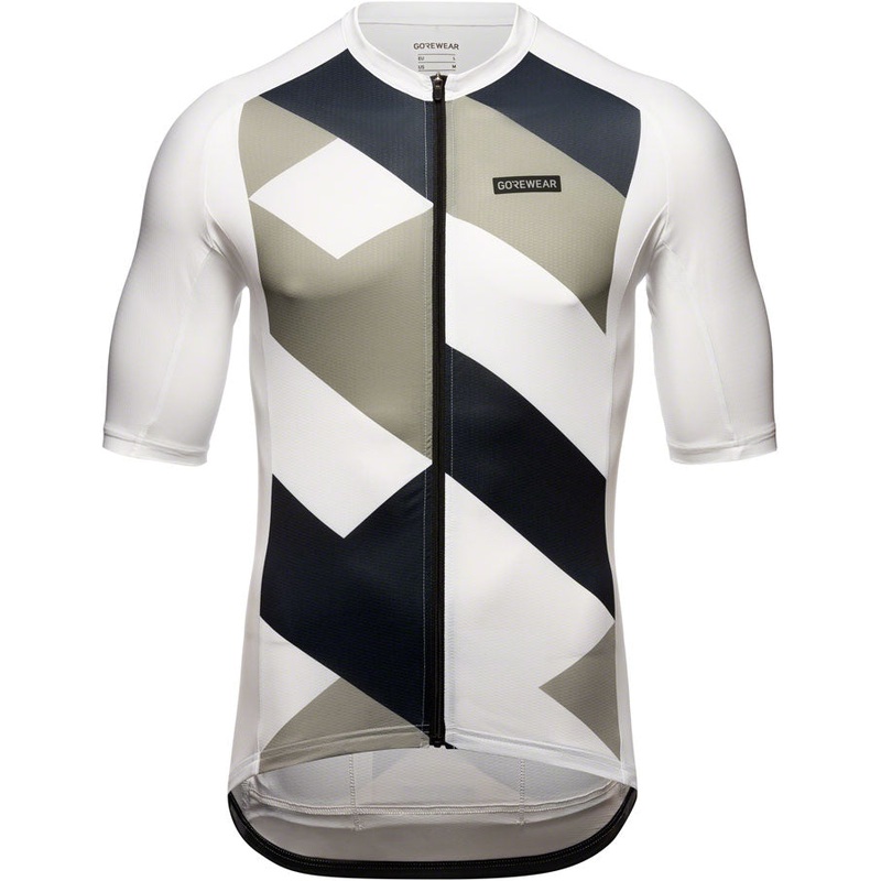 Gorewear Spirit Signal Jersey – White/Lab Gray Mens Small
